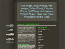 Tablet Screenshot of centerlinewraps.com